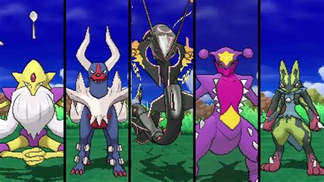 mega evolution pokemon sun and moon